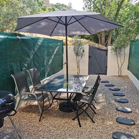 Studio Clim Et Jardin Privatif Proche Plage Mourillon Lägenhet Toulon Exteriör bild