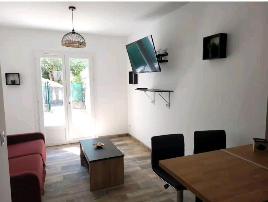 Studio Clim Et Jardin Privatif Proche Plage Mourillon Lägenhet Toulon Exteriör bild